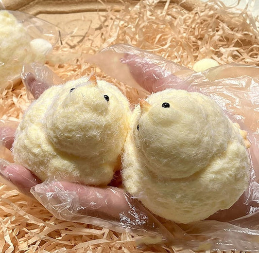 Handmade Ultra Soft Furry Chick Toy