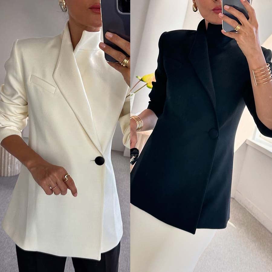 🔥Hot sale🔥- Satin Chic Blazer Magic | Almost Gone⚡