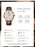 (Limited Time Offer Hurry Up)New Brown Leather Mens Watch Top Brand Fashion Waterproof Watch For Men