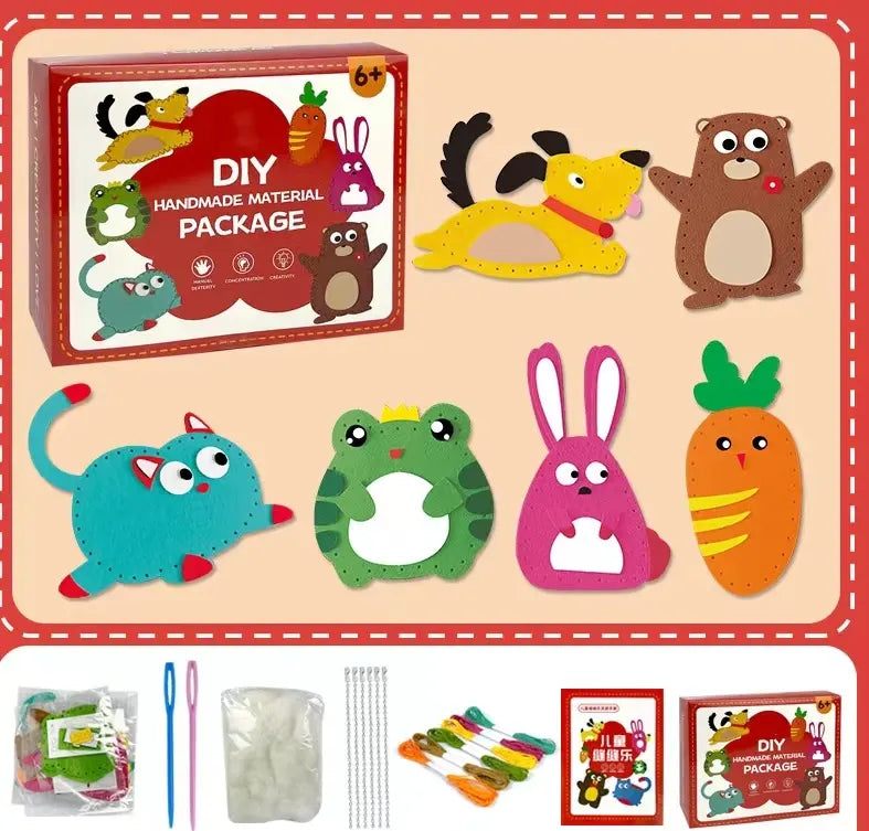 🧸Kids DIY Sewing Craft Kit——Perfect Gift for Children
