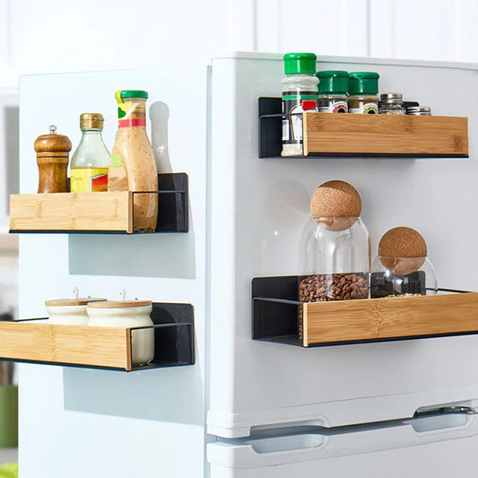 ⏰Kitchen Magnetic Wall Mounted Shelf Organizer🧲