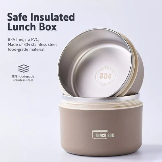 Portable Insulated Lunch Container Set - BUY 2 FREE SHIPPING