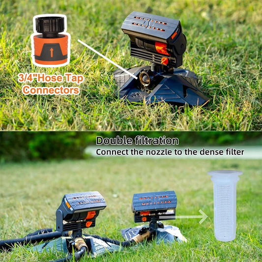 🔥 Limited-Time Offer 🔥 — Automatic Oscillating Lawn Sprinkler