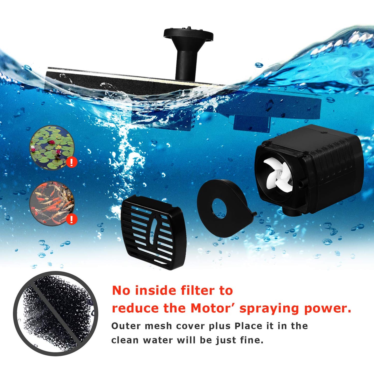 ๐Best Mother's Day Gift Of 2023๐ - Solar outdoor fountain-The perfect garden decoration