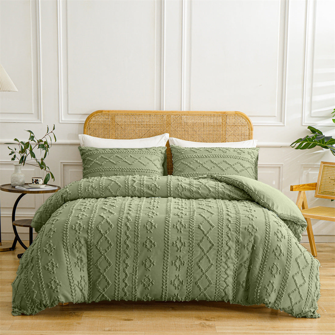 🎄Christmas Luxury Gift|3-Piece Cutwork Bedding Set - Wrap Your Loved Ones in Holiday Elegance 🛏️🎁