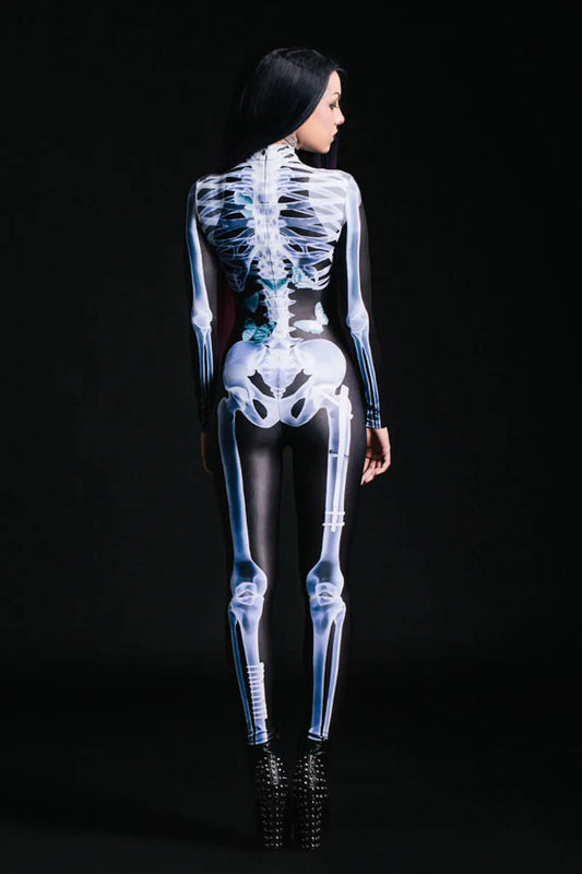 Early Halloween Promotion🔥 Cosplay Women Skeleton Bodysuit