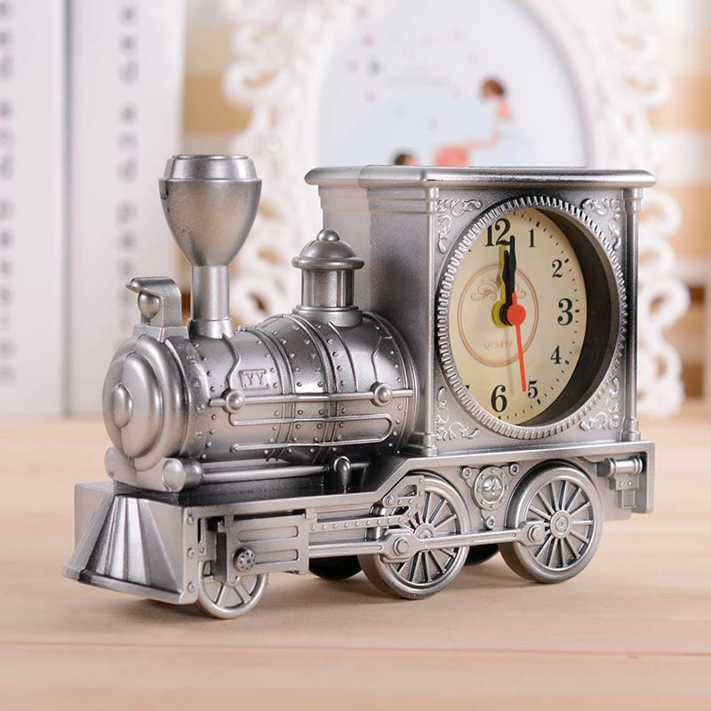 ⏰Retro Locomotive Model Alarm Clock