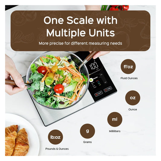 Smart Nutrition Tracking Kitchen Scale