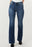 Blue Mid-Rise Tummy Tuck Bootcut Jeans(Buy 2 Free Shipping)