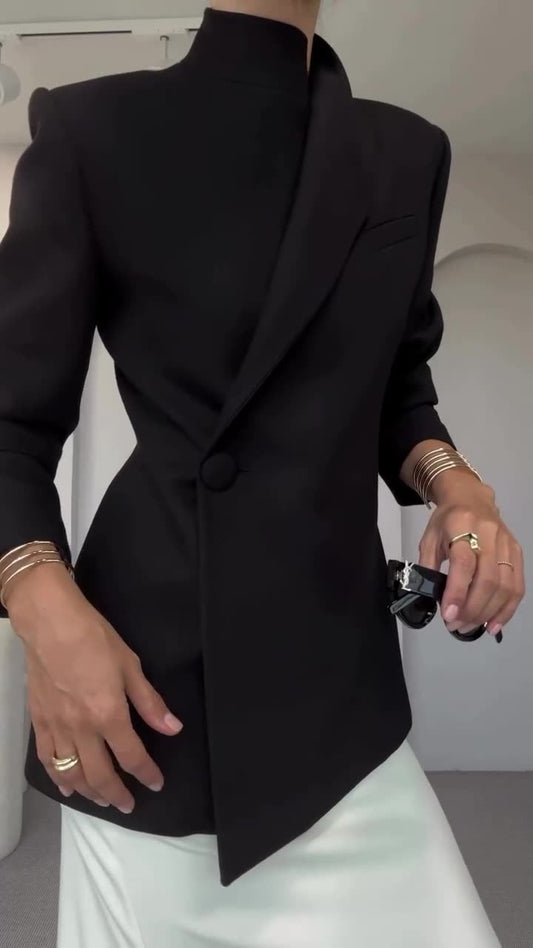 🔥Hot sale🔥- Satin Chic Blazer Magic | Almost Gone⚡