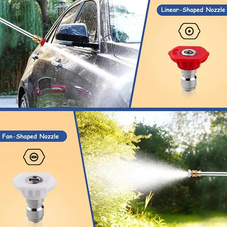 🚿💦stainless steel high-pressure spray wands— A powerful tool for outdoor cleaning