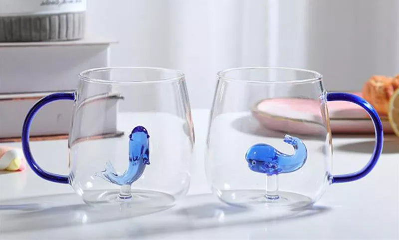 Surprise Animal Glass Mug