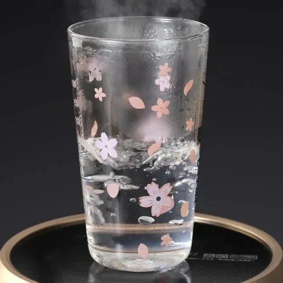 Sakura Double Layer Glass Tall Cup