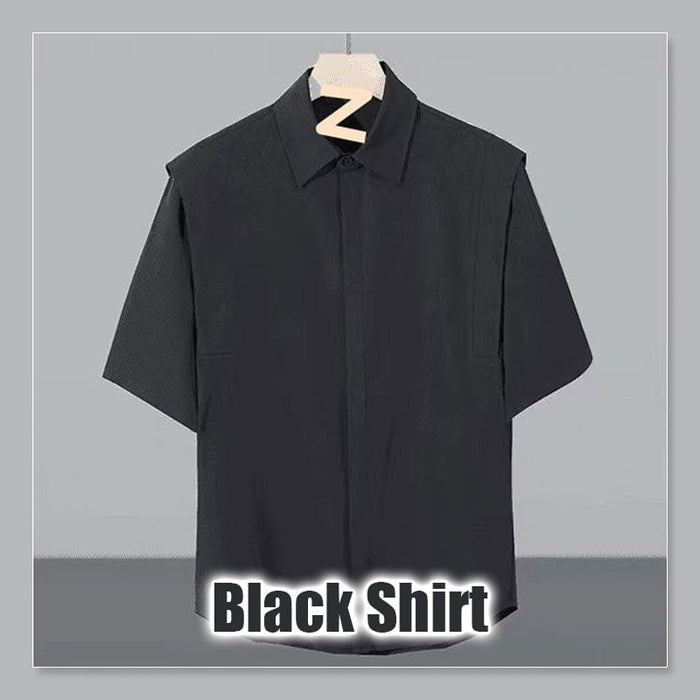 Men's Summer Ice Silk Shirt