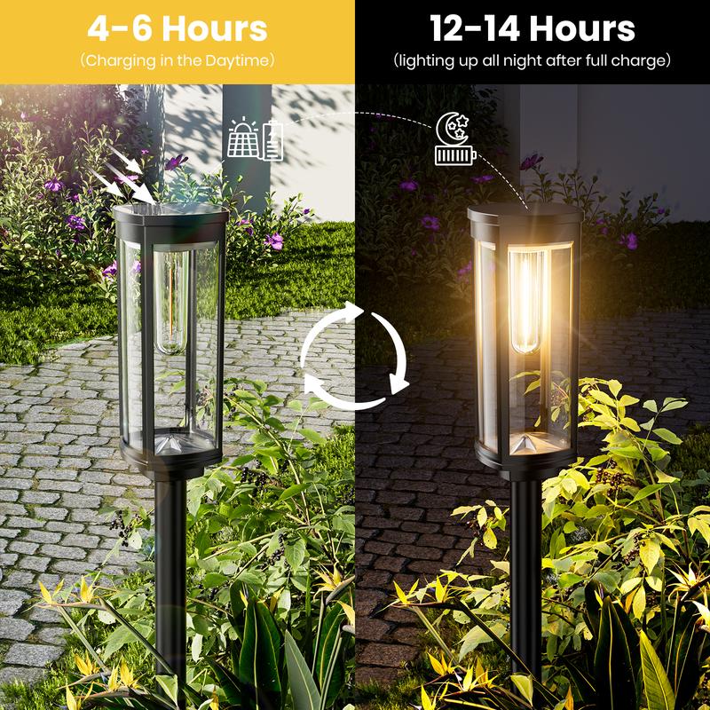💥Solar Pathway Lights Outdoor