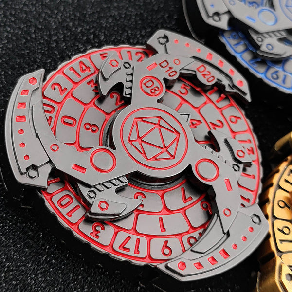 🔥🔥Dungeons and Dragons Metal Dice Spinner(BUY 2 FREE SHIPPING)