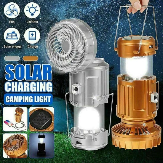 (🔥🎁2024 Hot Sale🎁 ) 6 in 1 Portable Solar LED Camping Lantern