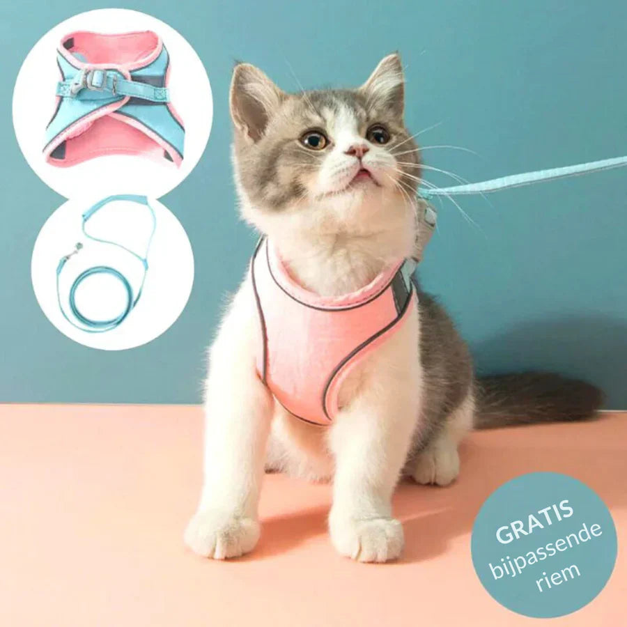 🦮[Give Your Pet the Best Love ]Cat Harness Vest