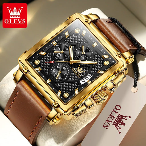 Luxury Diamond Crown Business Automatic Mechanical Watch