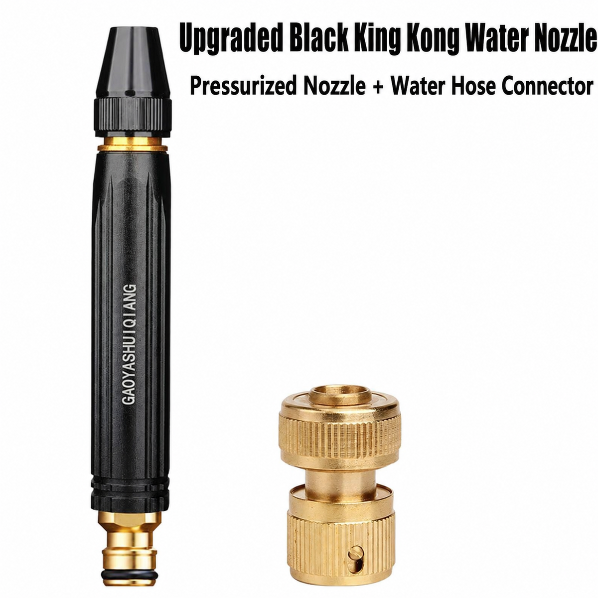 🚿✨ 48% OFF: Adjustable Rotating High-Pressure Spray Nozzle 💦