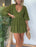 Women's Lace Crochet Dress Built-in Shorts