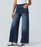 Super Stretch High-Waisted Wide Leg Jeans