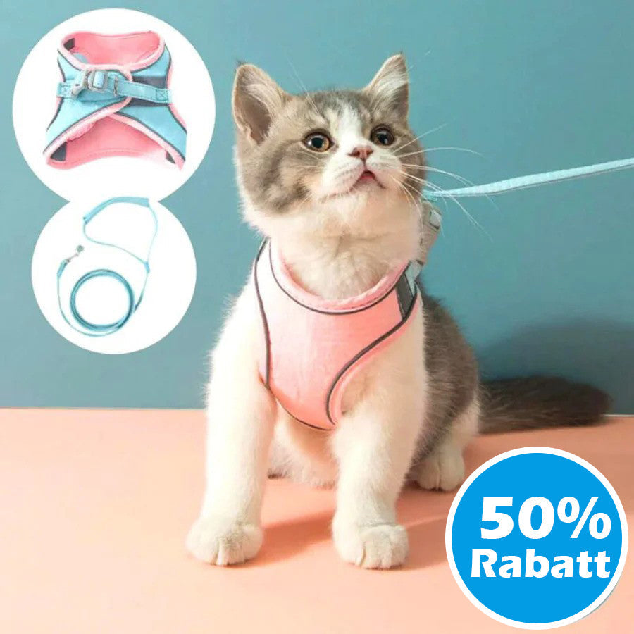 🦮[Give Your Pet the Best Love ]Cat Harness Vest