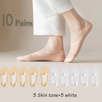 🧦🥰Non-slip Invisible Boat Socks