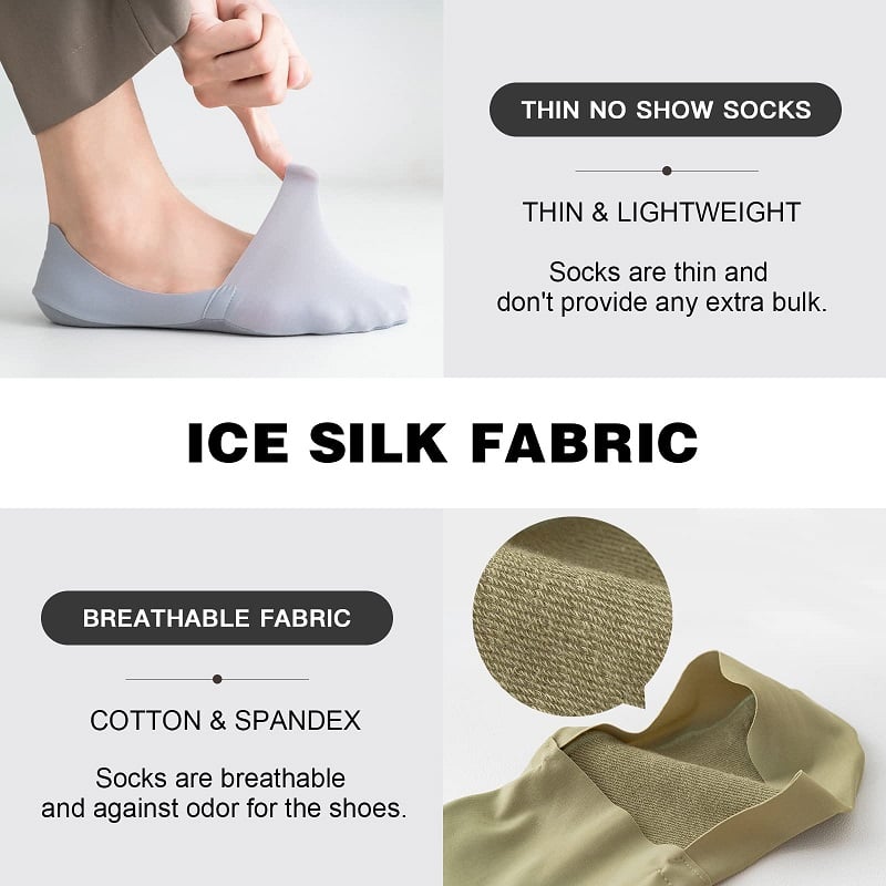 🧦🥰Non-slip Invisible Boat Socks