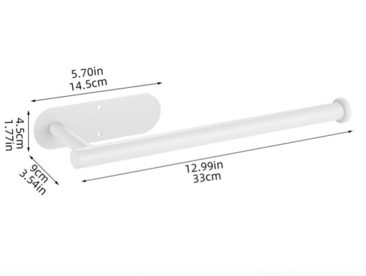 Kitchen paper towel holder