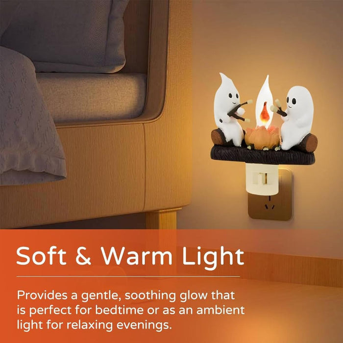 🔥👻-Campfire Ghost Nightlight