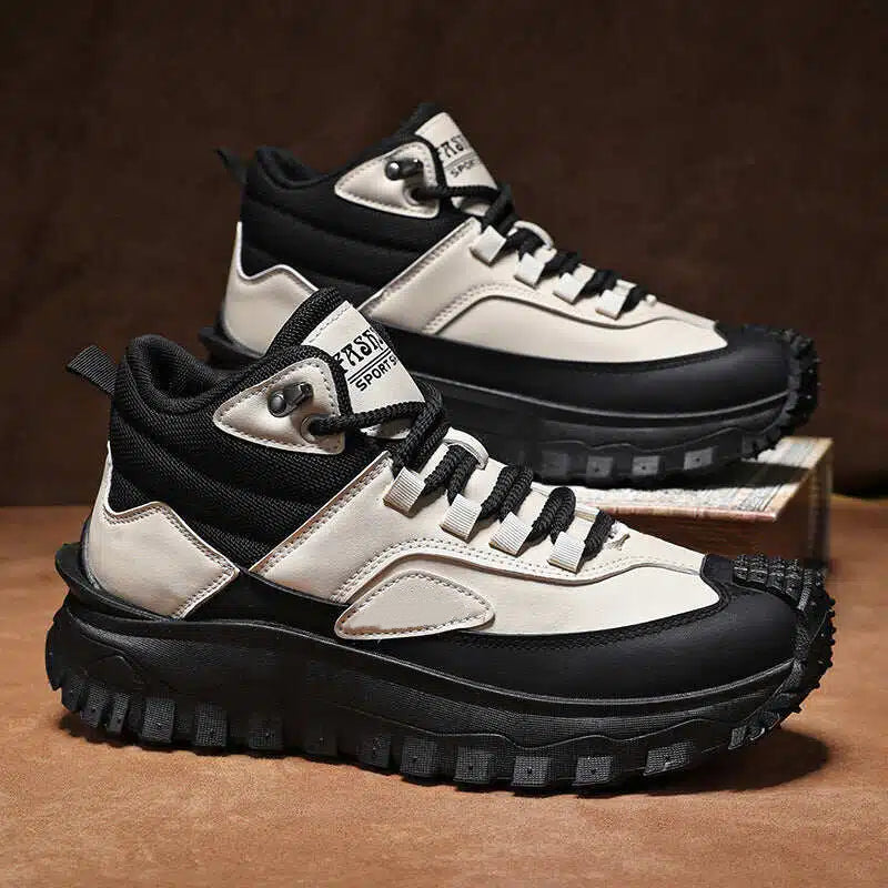 Retro Hiking Boots - Waterproof & Outdoor Friendly