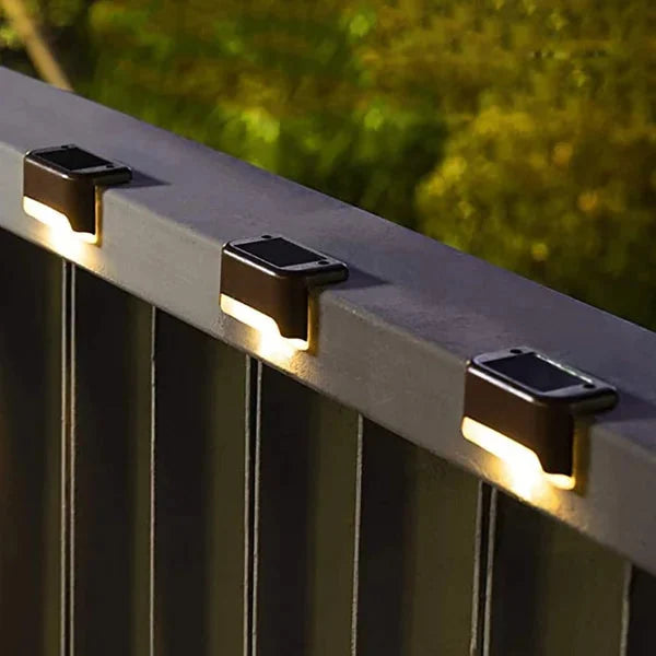 LED Solar Lamp Path Staircase Outdoor Waterproof Wall Light