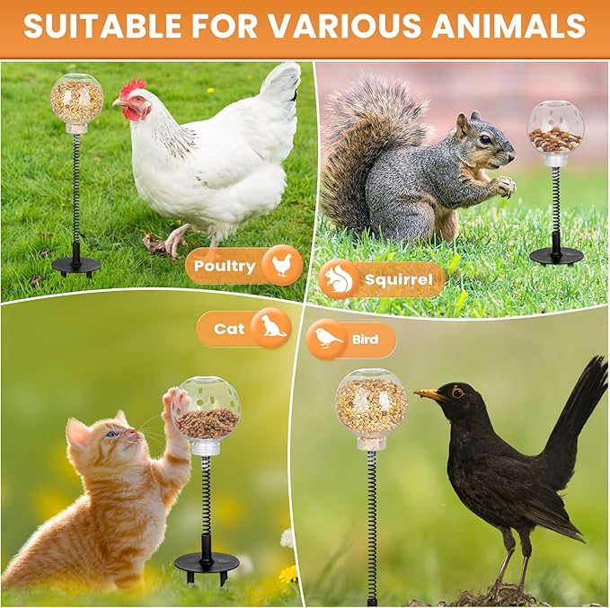 🐔 Interactive Slow Feed Peck Toy for Chickens – Boredom Buster & Enrichment Feeder