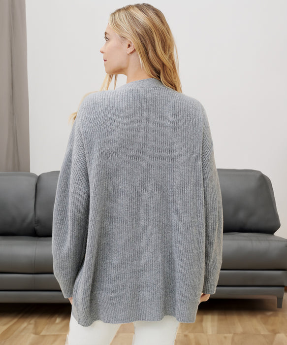 V-Neck Cashmere Cocoon Cardigan (Buy 2 Free Shipping)