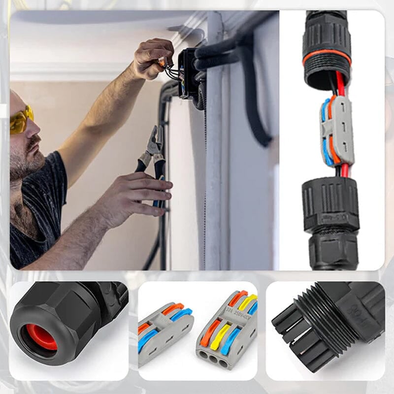 [Limited-time hot sale 50% off] outdoor waterproof wire connectors
