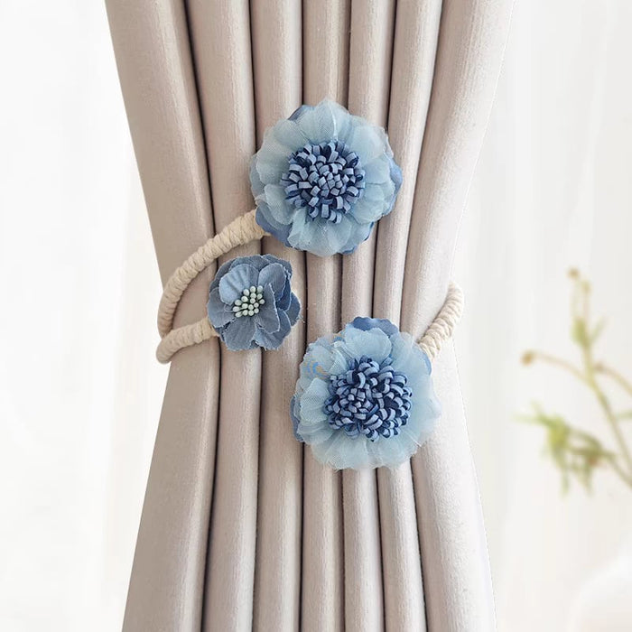 Floral Curtain Ties