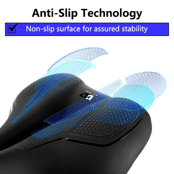 Universal Comfortable Shock Absorbing Bike Saddle