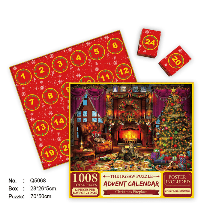 🎄Christmas Advent Calendar Jigsaw Puzzle 🧩