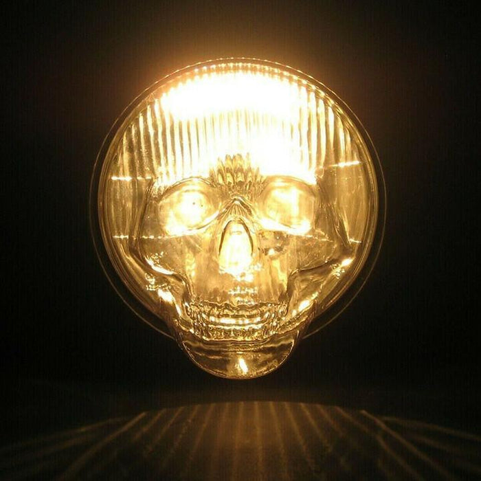 Skull headlight cover