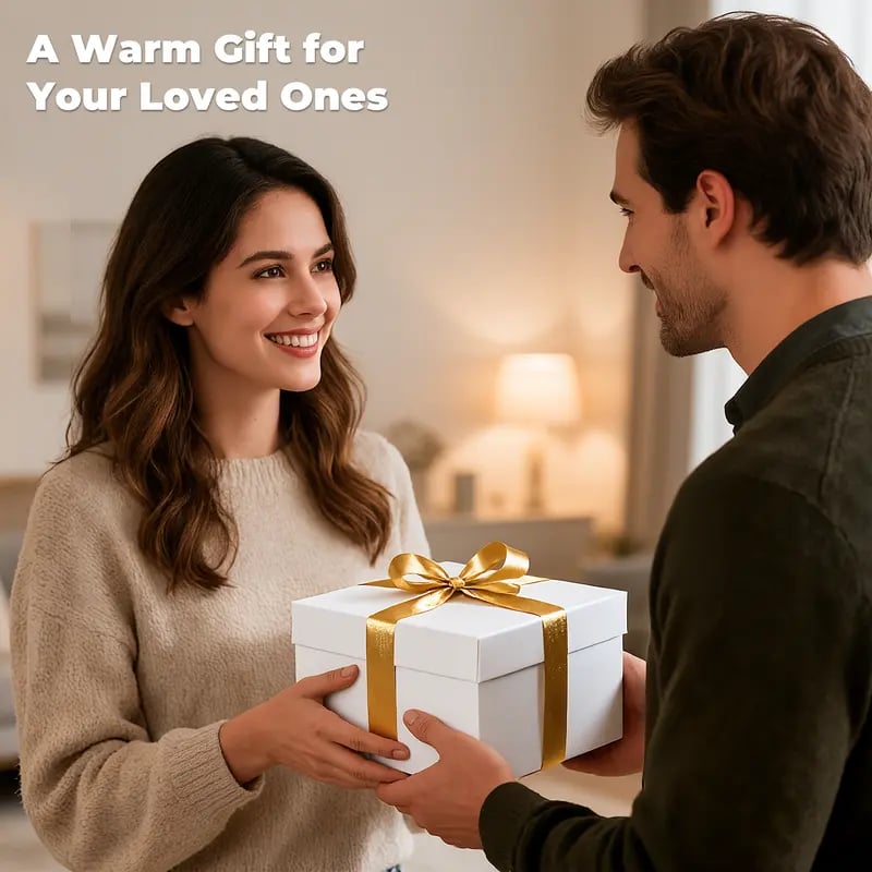 🔥Christmas Early Discount 49% Off✨Electric Wearable Heated Blanket with Foot Pocket🧣