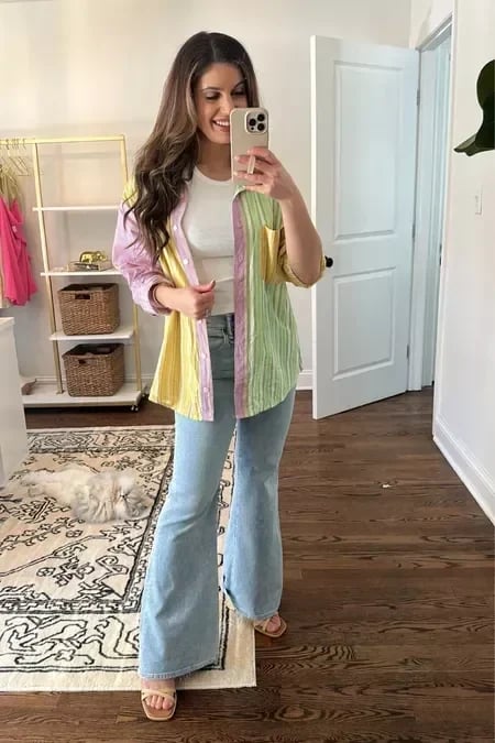 💥Ultra High Rise Stretch Flare Jean