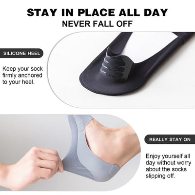 🧦🥰Non-slip Invisible Boat Socks