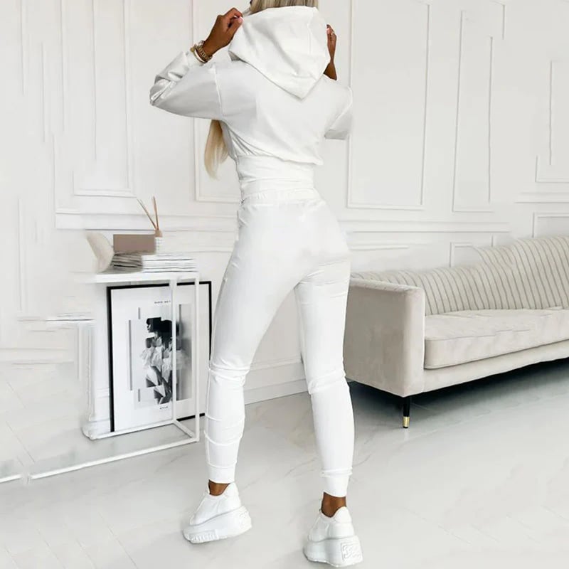 🎉2025 New Products Hot Sale✨Women's Two-Piece Hooded Tracksuit Set
