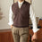 Green Fruit Collar Knitted Vest (Buy 2 Free Shipping)