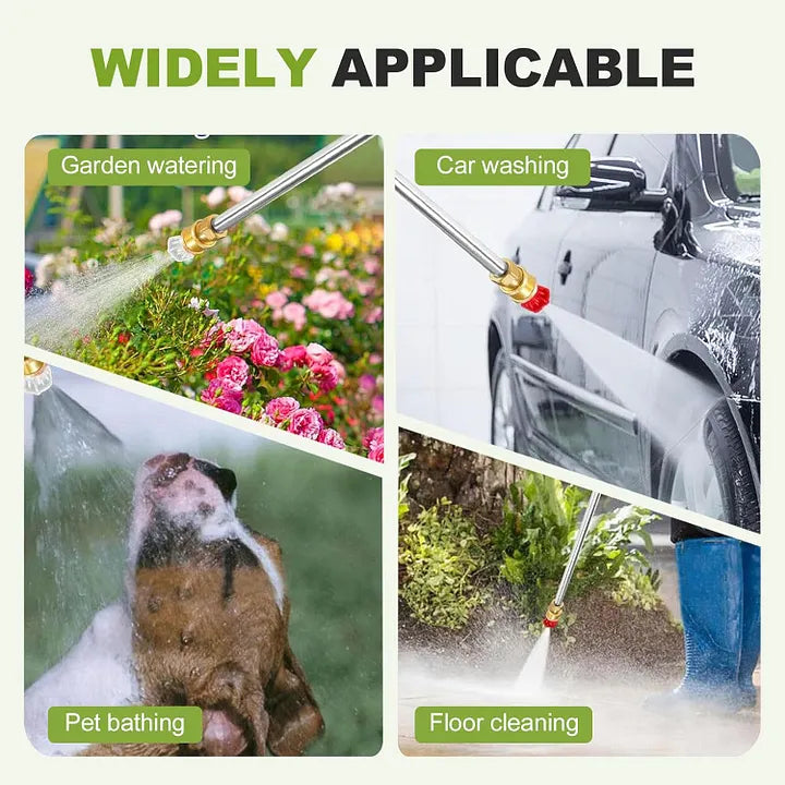 🚿💦stainless steel high-pressure spray wands— A powerful tool for outdoor cleaning