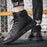 Italian High-top Lace Up Martin Leather Boots