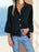 Women's Chic Ruffle Hem Blouse with Hollow Out Design(Buy 2 Free Shipping)