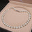 Temperament deep sea shell pearl necklace