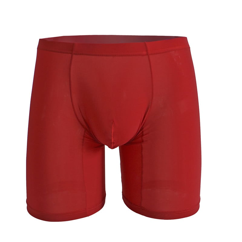 Men's Boxer Briefs Breathable Ice Silk Sports-Inspired Underwear🔥